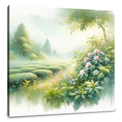 Tranquil Teagarden Canvas - Main Image