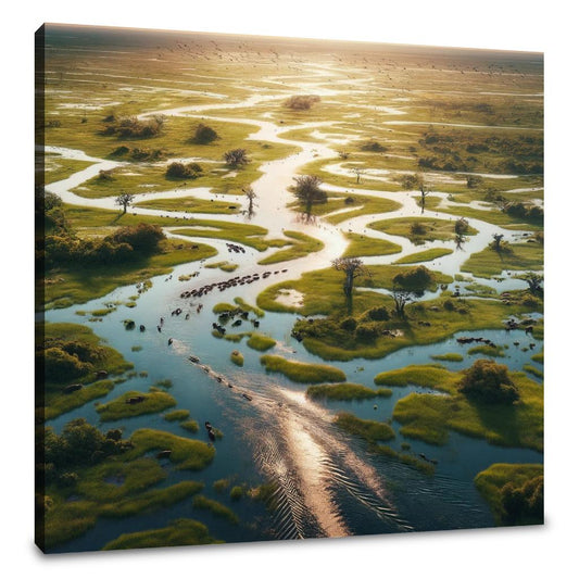 Okavango Delta Canvas - Main Image