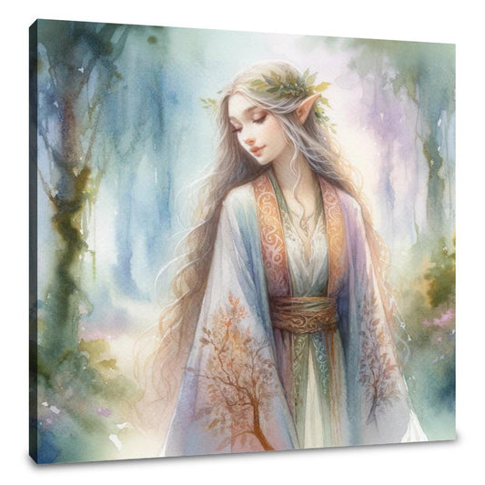 Mystic Forest Elf Canvas - Main Image