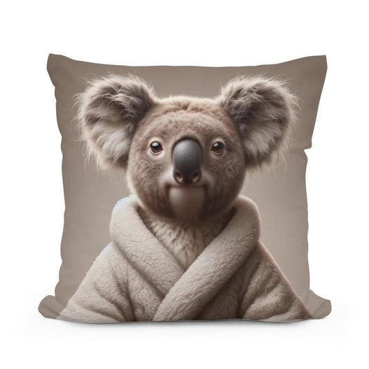 Serenity Koala Cotton Cushion - Main Image