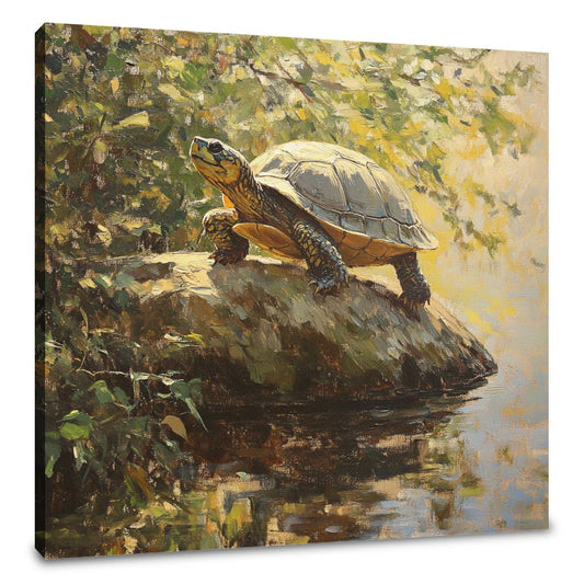 Turtle's Ascent Canvas - Main Image