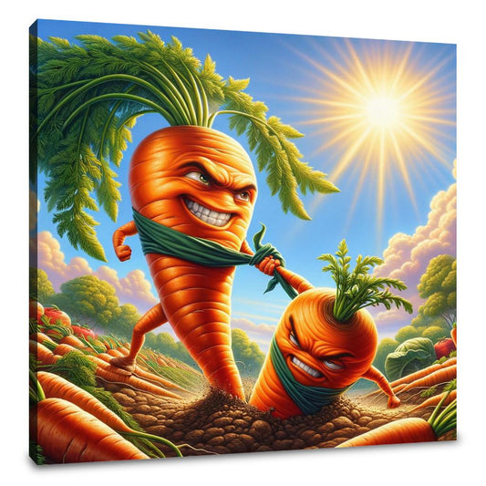 Carrot Rescue Mission Canvas - Main Image