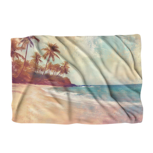 Melancholic Beach Reverie Blanket - Main Image