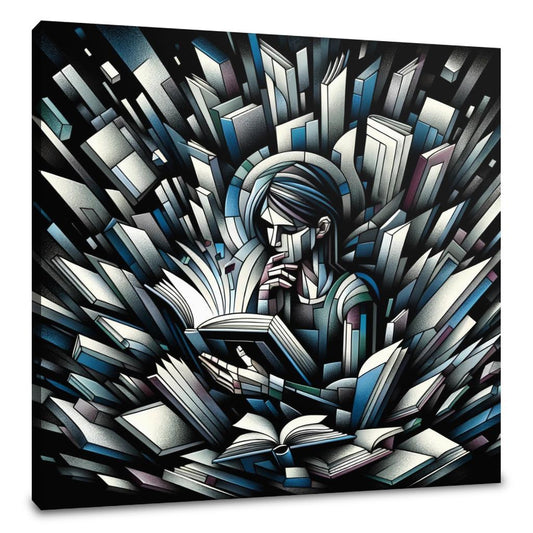 Literary Layers Canvas - Main Image