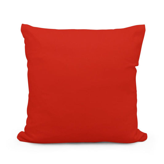 Pure Red Cotton Cushion - Main Image