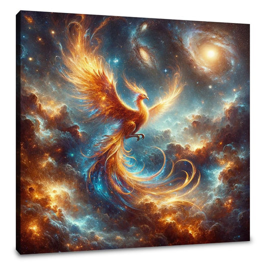 Phoenix of the Cosmos Canvas - Main Image