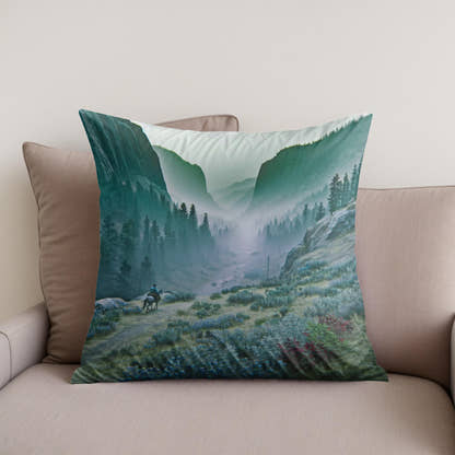 Mystic Pass Cotton Cushion - Secondary Image