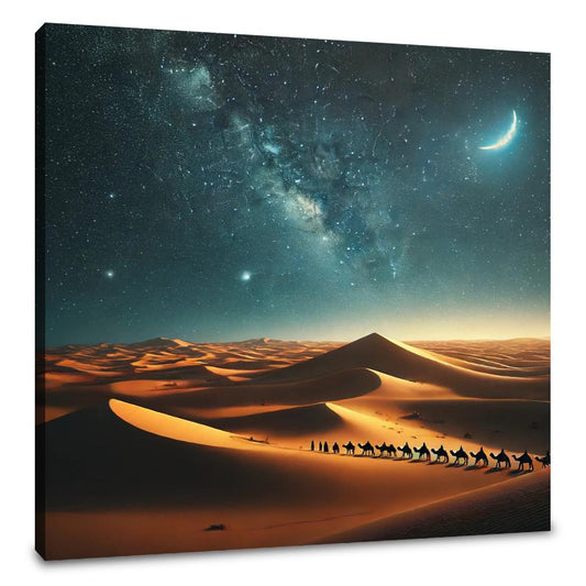 Sahara Nightscape Canvas - Main Image