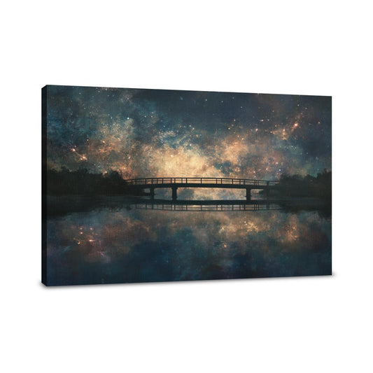 Celestial Reflection Canvas - Main Image