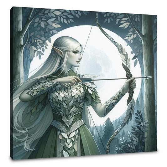 Elven Archer Canvas - Main Image