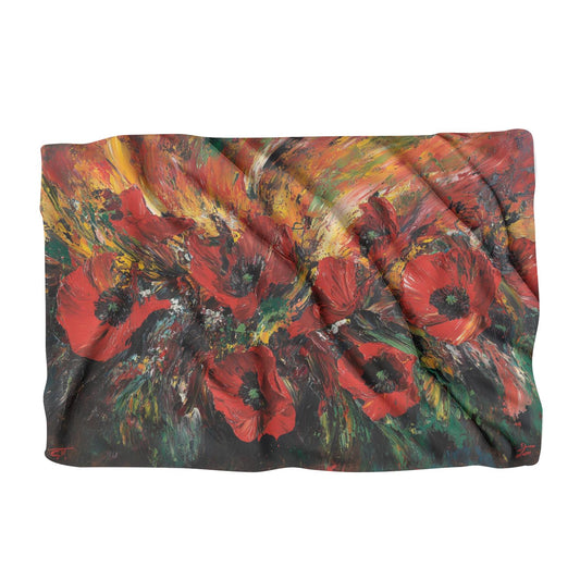 Poppy Burst Blanket - Main Image