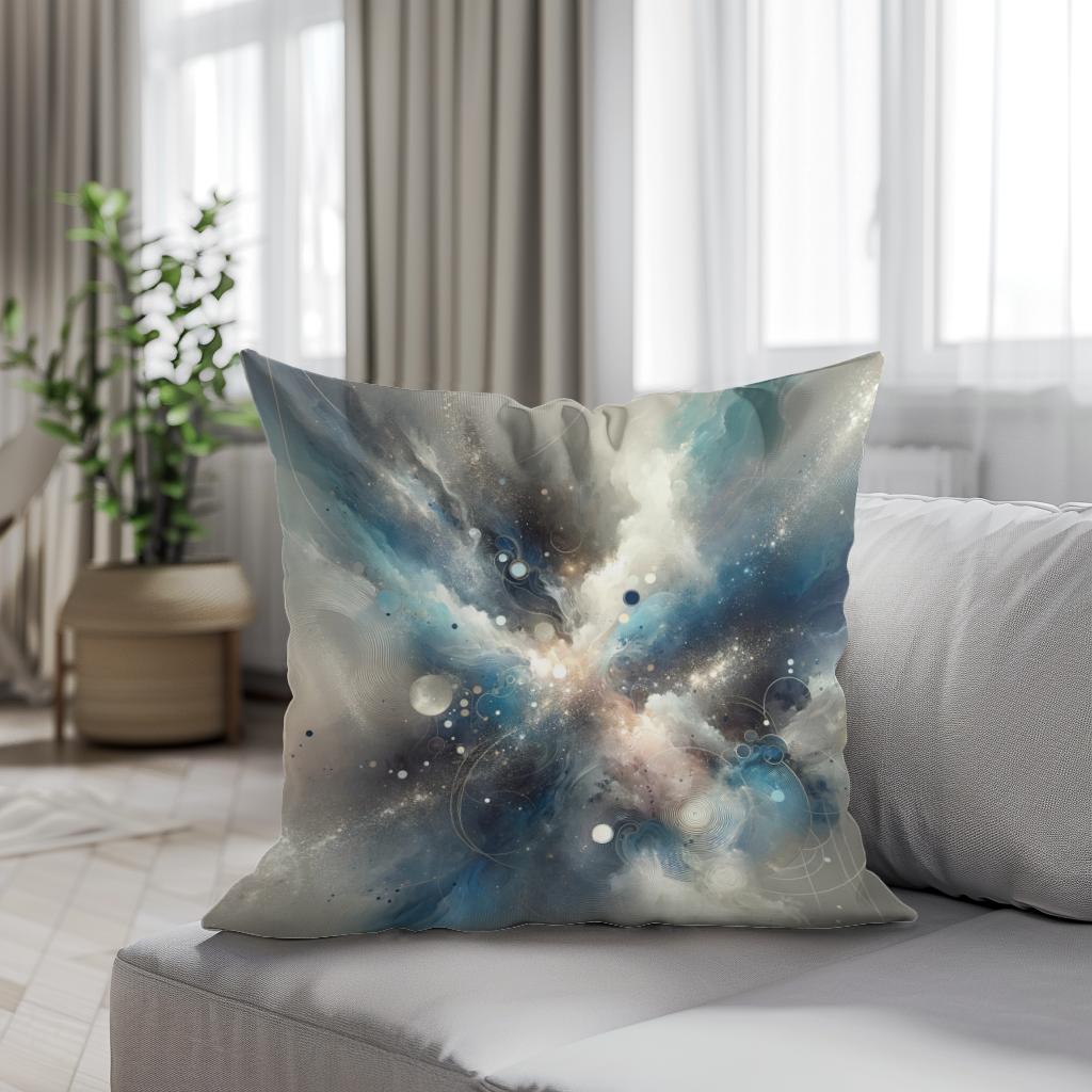 Stardust Rhapsody Cotton Pillow - Secondary Image 4