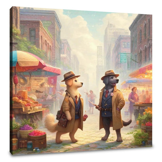 Market Mystery Canvas - Main Image