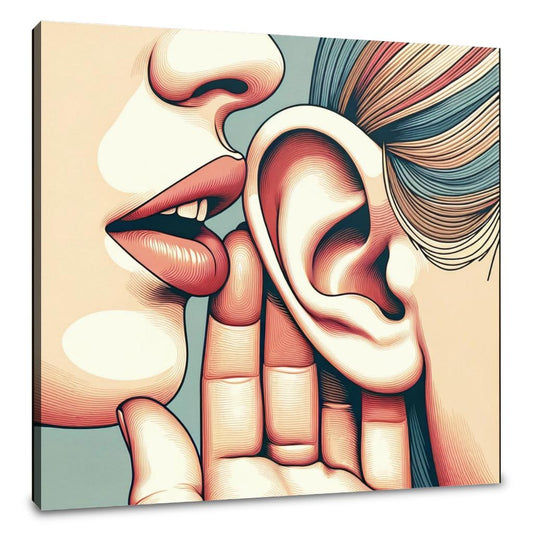 Intimate Whisper Canvas - Main Image