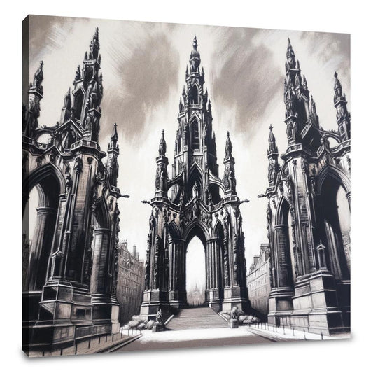 Gothic Elegance Canvas - Main Image