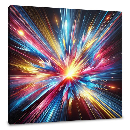 Light Explosion Burst Canvas - Main Image