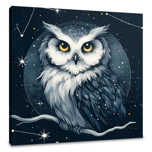 Mystical Owl Canvas - Main Image