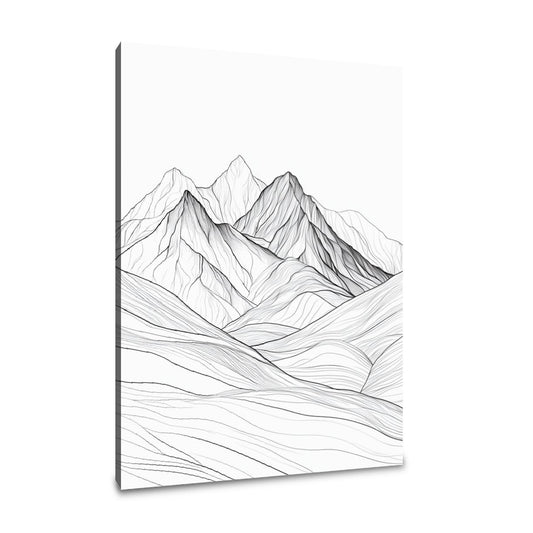 Majestic Mountain Canvas - Main Image