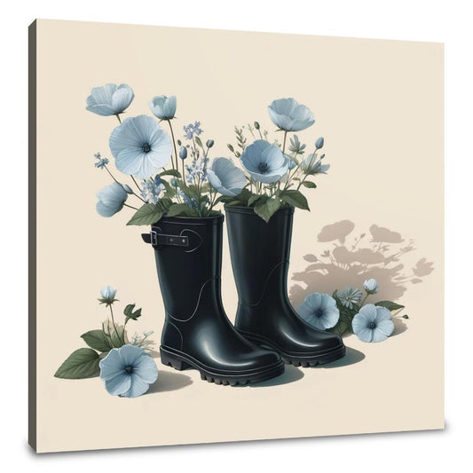 Spring's Gentle Steps Canvas - Main Image