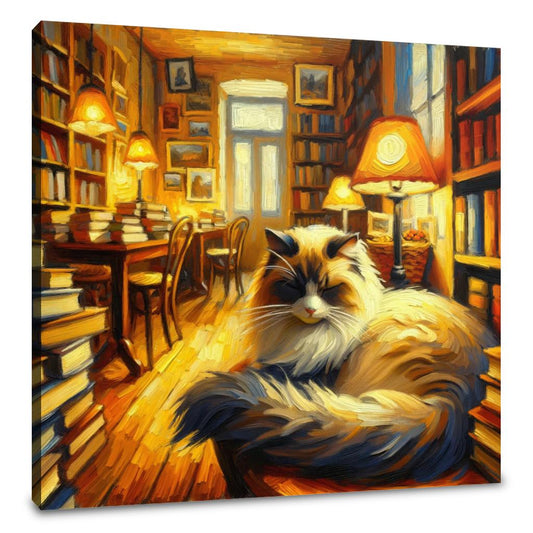 Bookshop Bliss Canvas - Main Image
