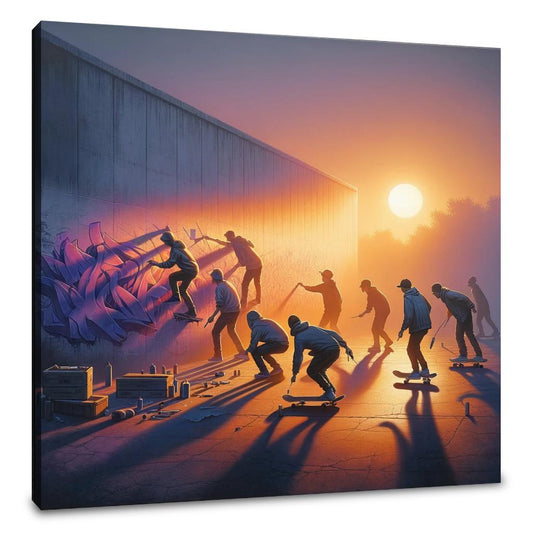 Twilight Tagging Adventure Canvas - Main Image