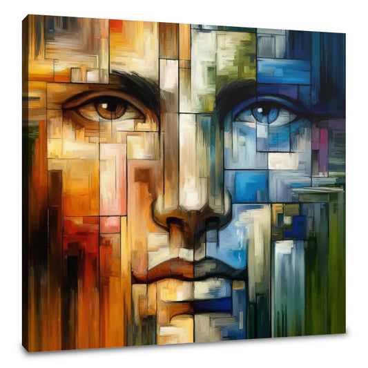 Emotional Mosaic Canvas - Main Image