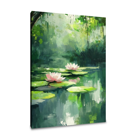 Tranquil Lilies Canvas - Main Image