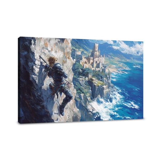 Hero's Ascent Temple Canvas - Main Image