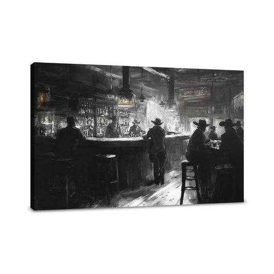 Western Saloon Canvas - Main Image