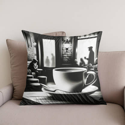Timeless Brew Tales Cotton Cushion - Secondary Image