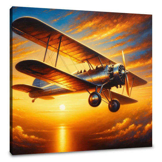 Sunset Flight Canvas - Main Image