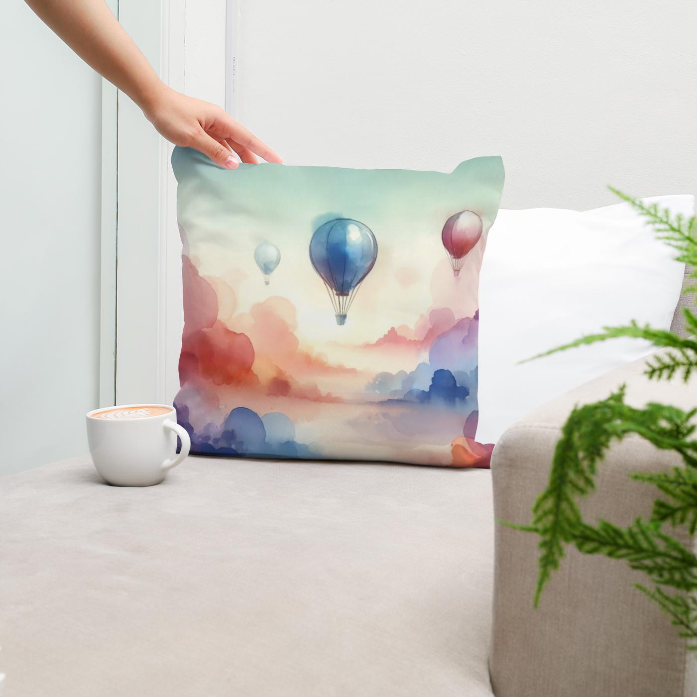 Serenity Skies Cotton Cushion - Secondary Image 5