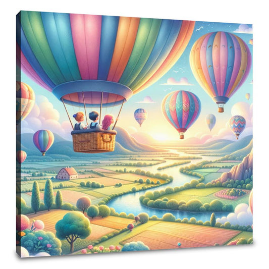 Balloon Adventure Canvas - Main Image