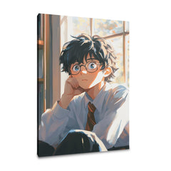 Dreamy Student Window Canvas - Main Image