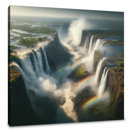 Victoria Falls Splendour Canvas - Main Image