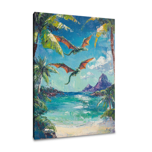 Dragon Island Flight Canvas - Main Image