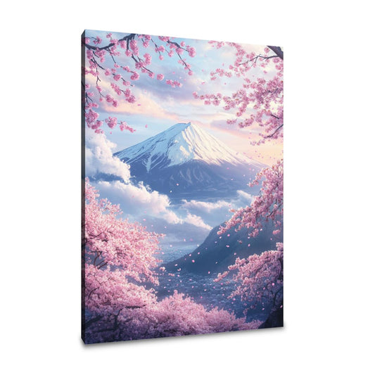 Mount Fuji Blossom Canvas - Main Image
