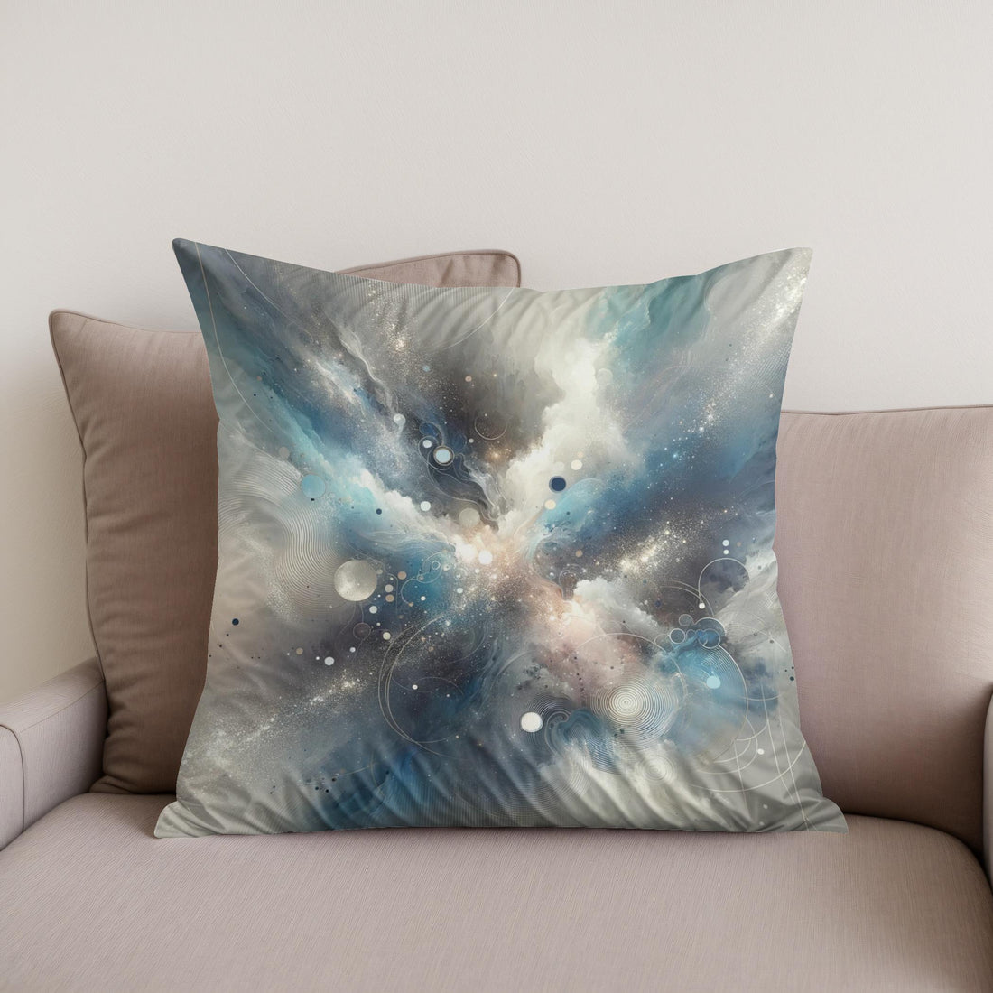 Stardust Rhapsody Cotton Pillow - Secondary Image