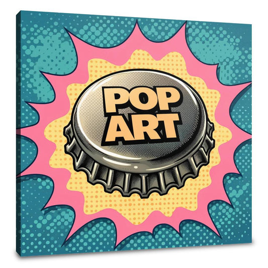 Pop Art Cap Canvas - Main Image