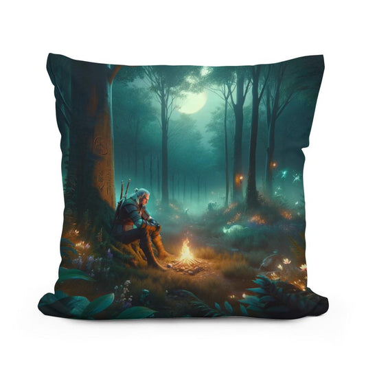 Twilight Forest Cotton Cushion - Main Image
