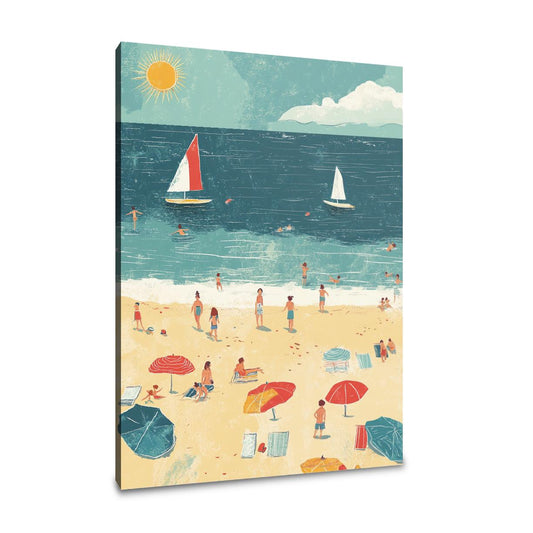 Beachside Daydream Canvas - Main Image