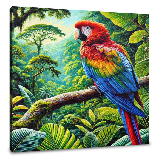 Tropical Vibrance Canvas - Main Image