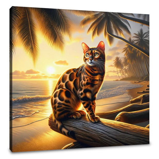 Tropical Twilight Canvas - Main Image