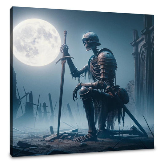 Guardian of the Forgotten Battlefield Canvas - Main Image