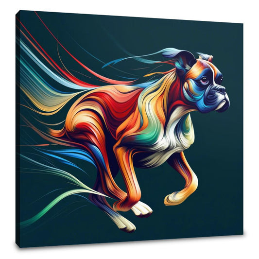 Dream Runner Abstract Motion Canvas - Main Image