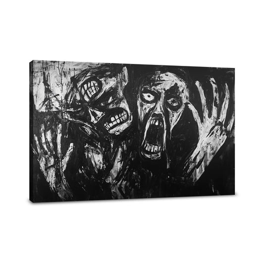 Madness on Monochrome Canvas - Main Image