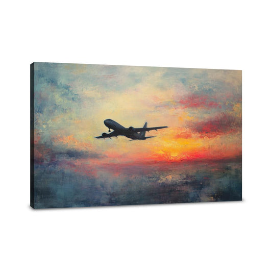 Melancholic Takeoff Canvas - Main Image