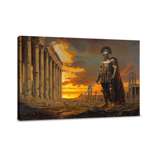 Warrior's Triumph Canvas - Main Image