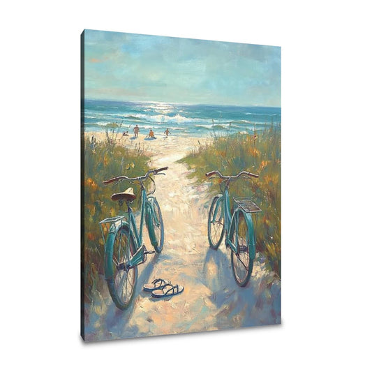 Beachside Abandon Canvas - Main Image