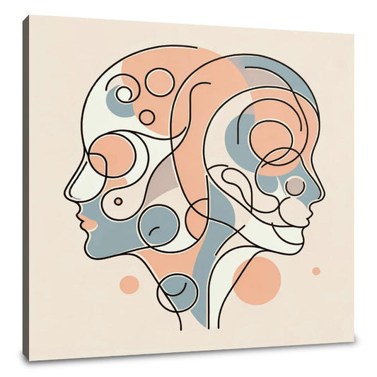 Faces in Harmony Canvas - Main Image
